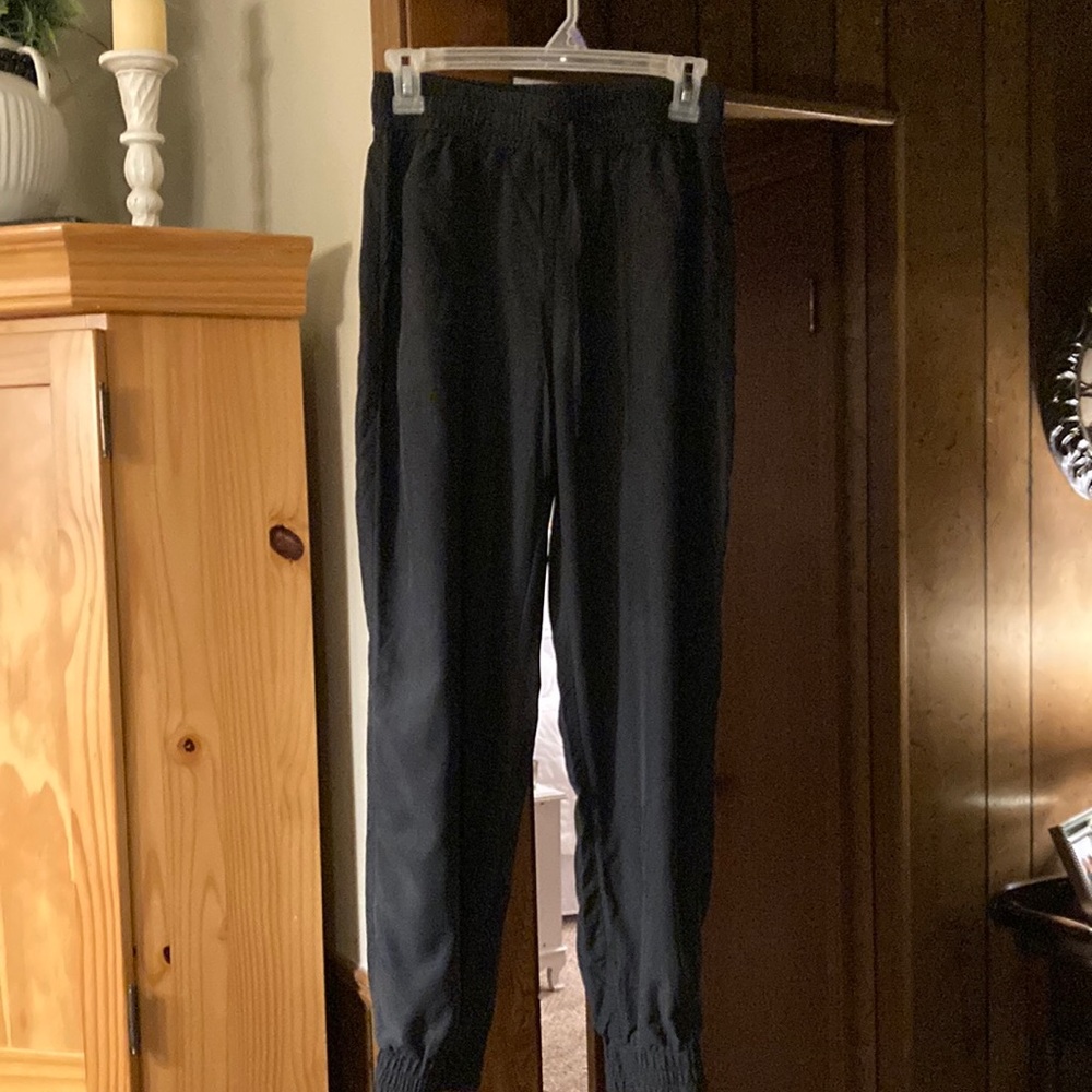 Express High Waist Silky Joggers. Elastic Waist with Drawstring. Size XS